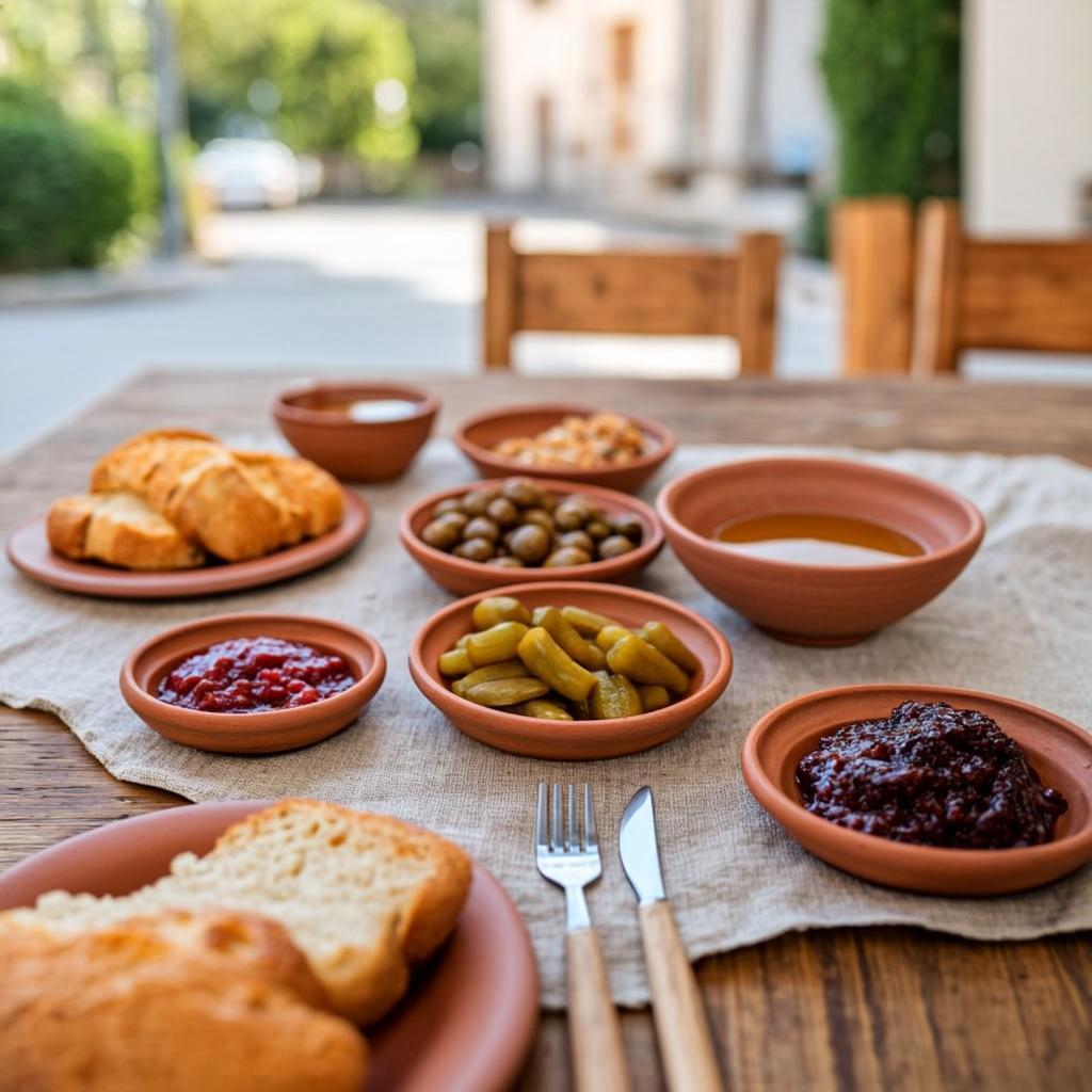 Hediye kutulu kahvaltılık set
